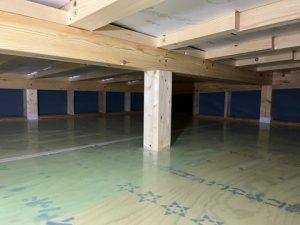 断熱のための下準備