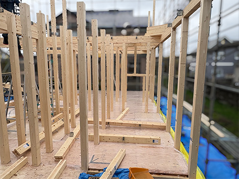 建て方の始まり
