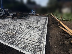 基礎工事の始まり