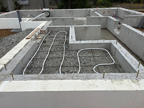 基礎工事の続き