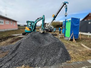 砕石パイル工事