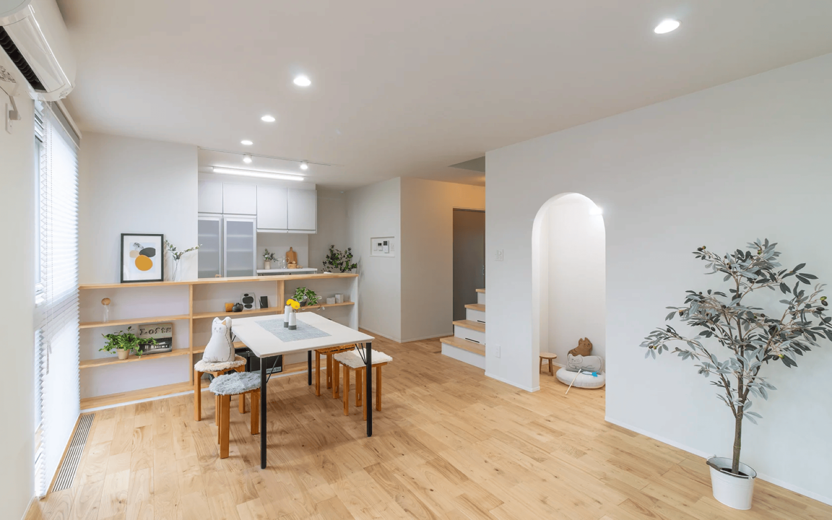 建築工房クームのリビング施工事例写真