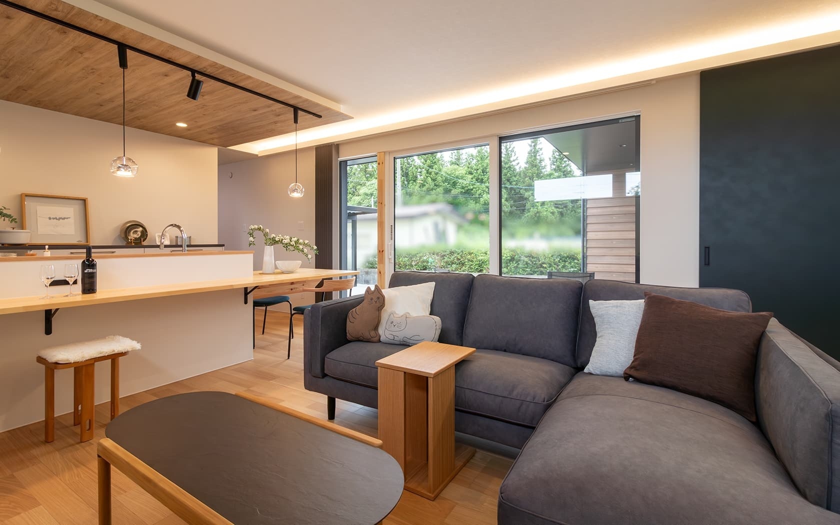 建築工房クームのリビング施工事例写真