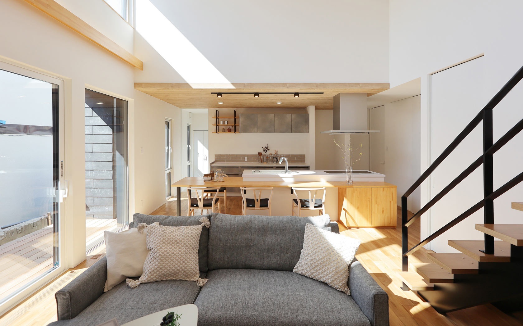 建築工房クームのリビング施工事例写真