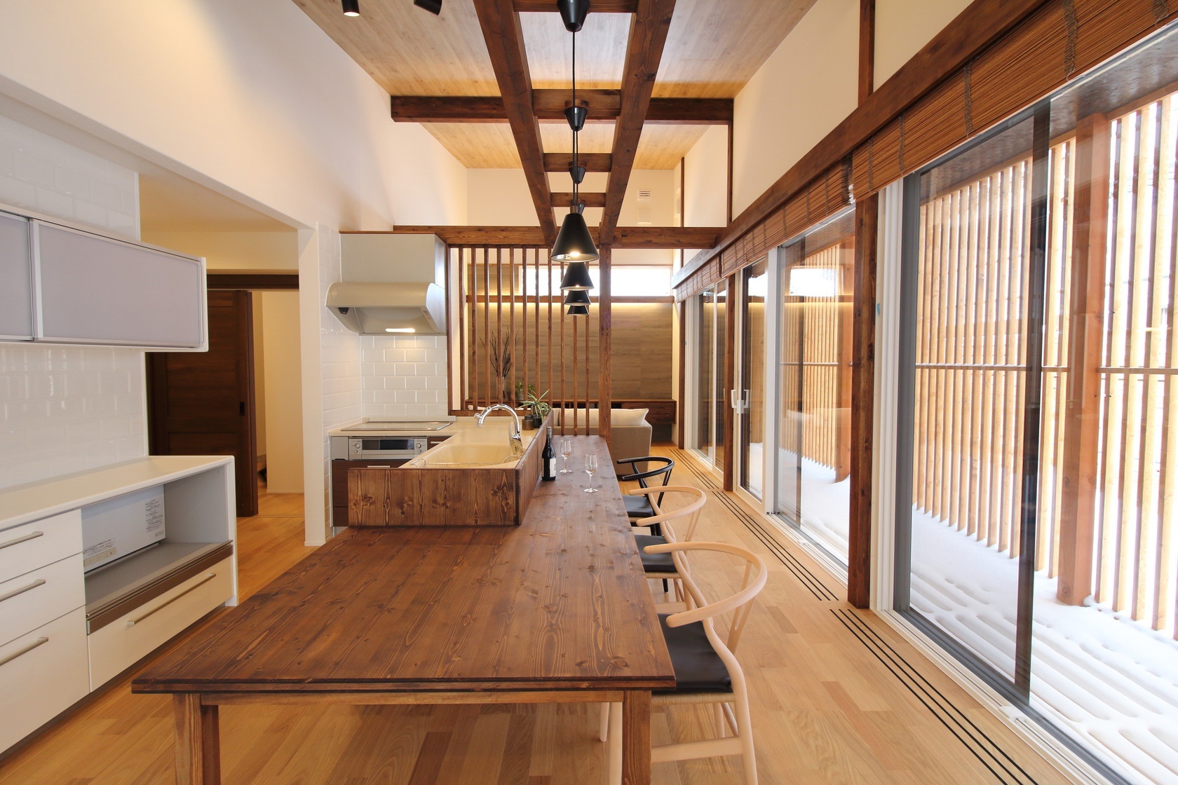 建築工房クームのリビング施工事例写真