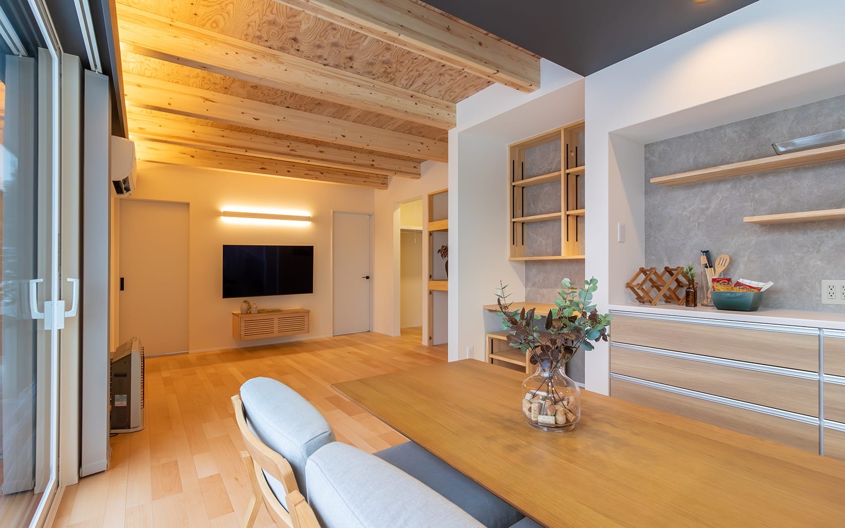 建築工房クームの内観施工事例