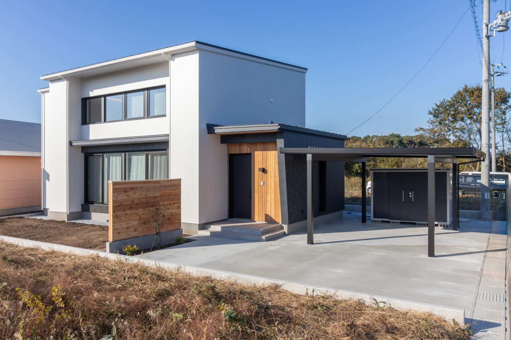 建築工房クームの外観施工事例