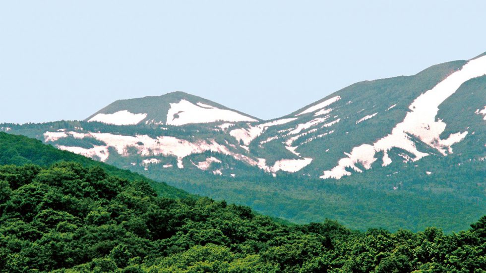 山を見よう!雪形を見つけよう!