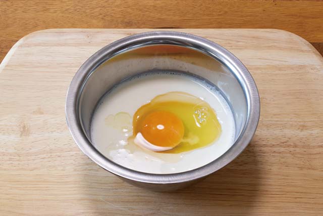飲むヨーグルトのフレンチトースト